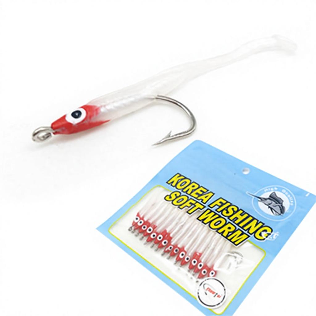 Factory Made Multi Color Pre Rigged Eel Bait High Quality Soft Plastic for Repeated Saltwater Use