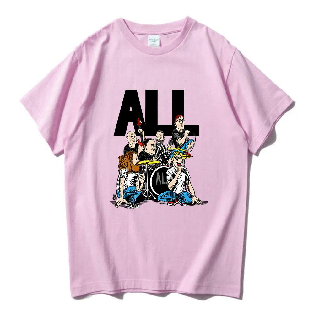 All Band Heavy Mental T-shirt Short Sleeve Men Women Summer Tshirts Cotton Soft High Quality Unisex Streetwear Tee-shirt Fashion