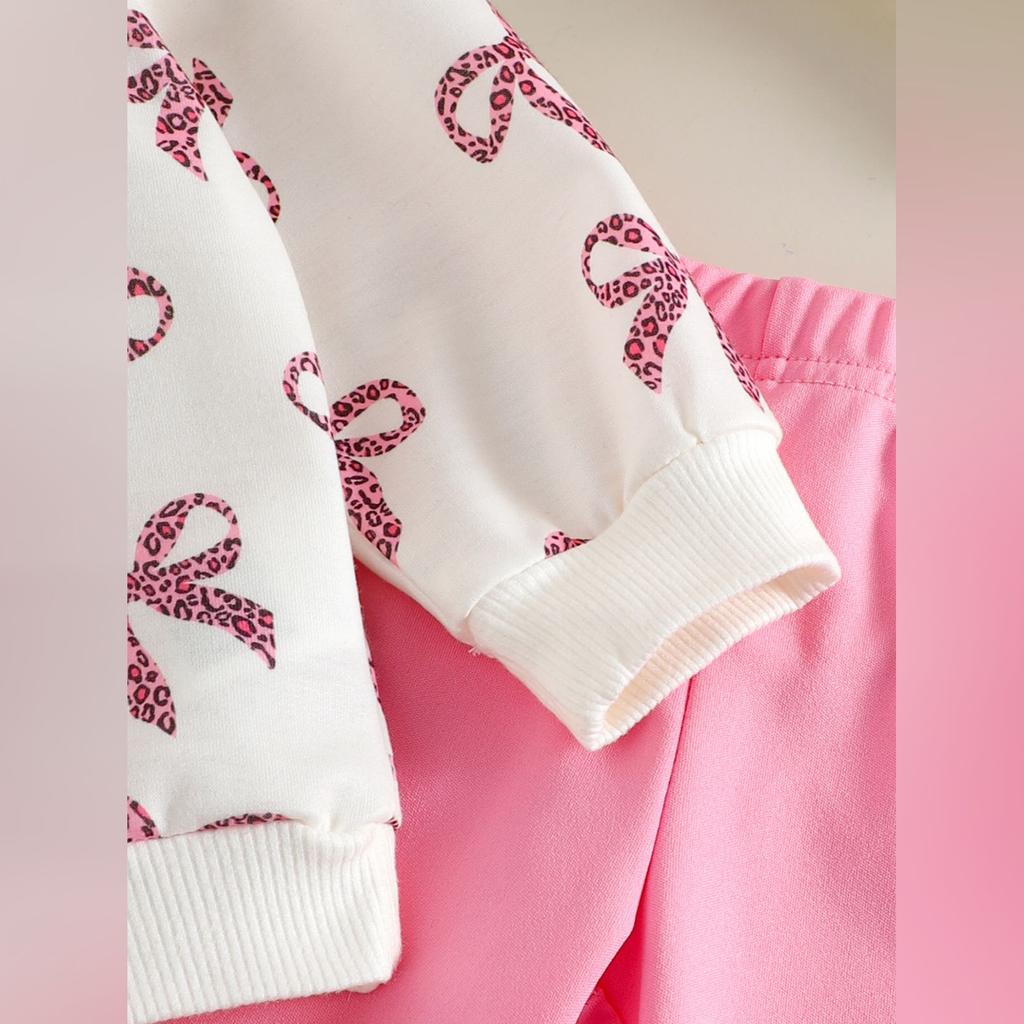 Kids Casual Long-Sleeve Set, Comfortable Daily Wear Outfits