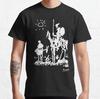 Picasso Paintings Don Quixote Riding Bike Men's T Shirt Vintage Tee Short Sleeve O Neck Funny T