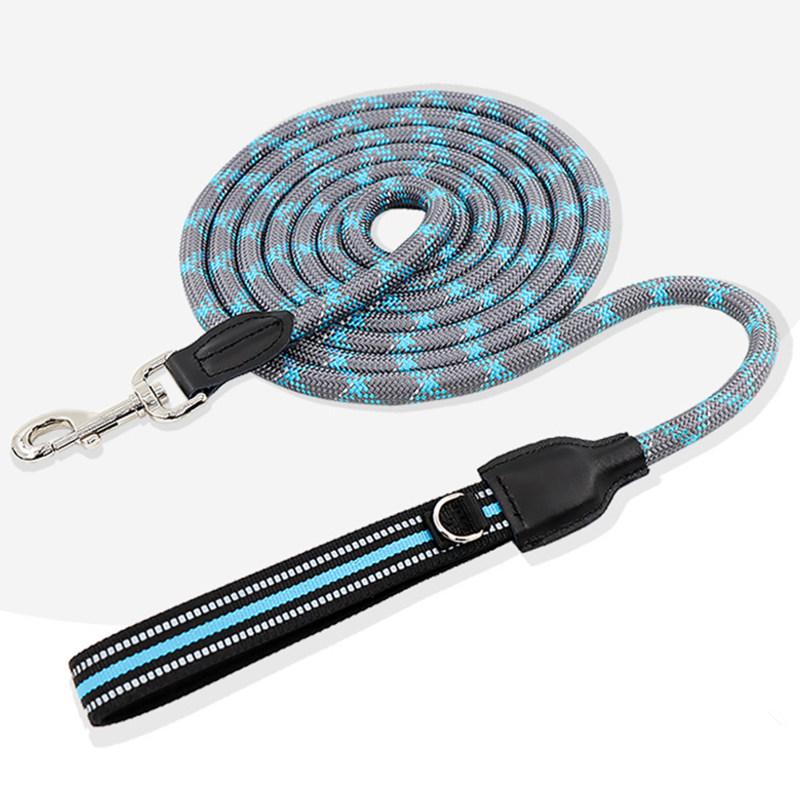 Dog Leash 3m 5m Long Leash for Dog Walking Reflective Dogs Leashes Nylon Large Dogs Rope Running Jogging Soft Handle Pet Chain