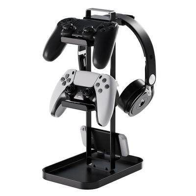 BOIVSHI Kopfhörer-Kopfhörer-Schreibtisch, praktischer Controller, Kopfhörer, Kopfhörer, Spiel, Kopfhörer, Haken mit Slip, schwarzer Ständer, Rack, Bereich, Waren, Ständer, Haken,