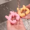 Cute Cats Ear Silicone Spatula Spoon Holder Heat Resistant Kitchen Tool Organizers Adjustable Clip For Cooking Utensils