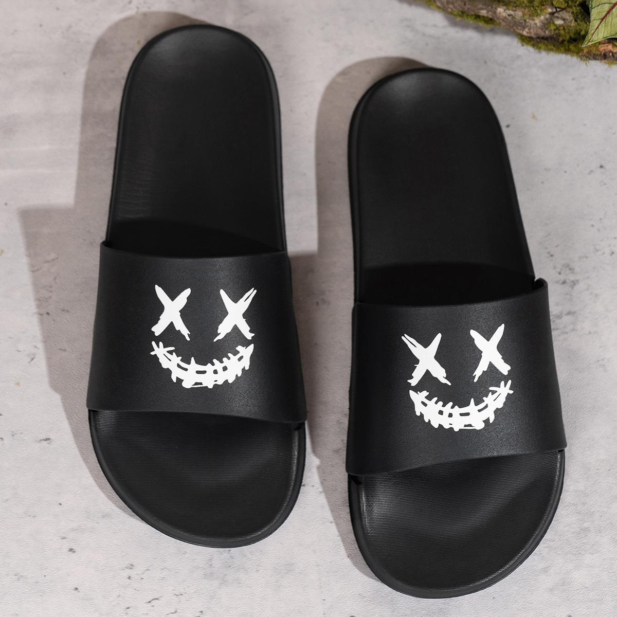 

Мужские повседневные тапочки, Мягкая подошва, Удобные слипоны, Толстая подошва, Износостойкие, Водонепроницаемые, Нескользящие, Универсальные сандалии 40-41 чёрный