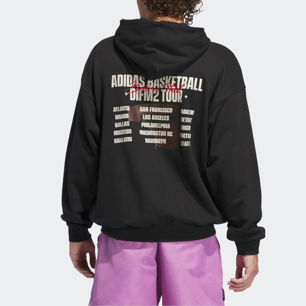 Adidas Anthony Edwards Serie Basketball Mote Hettegenser Menn Hettegensere Svart IY1592
