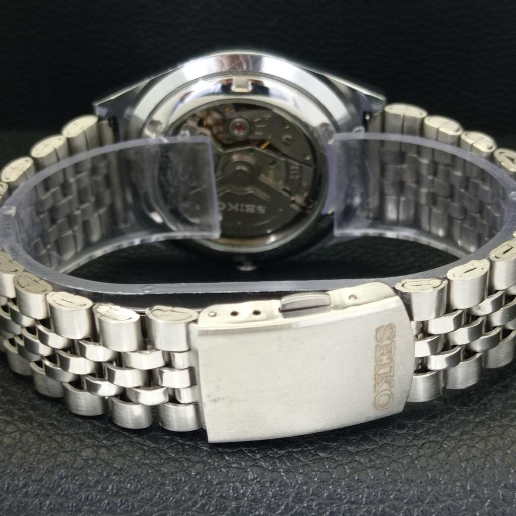 REFURBISHED SEIKO 5 AUTOMATIC 6309A VINTAGE JAPAN MENS GREEN WATCH a441345-5 Sk-a441345