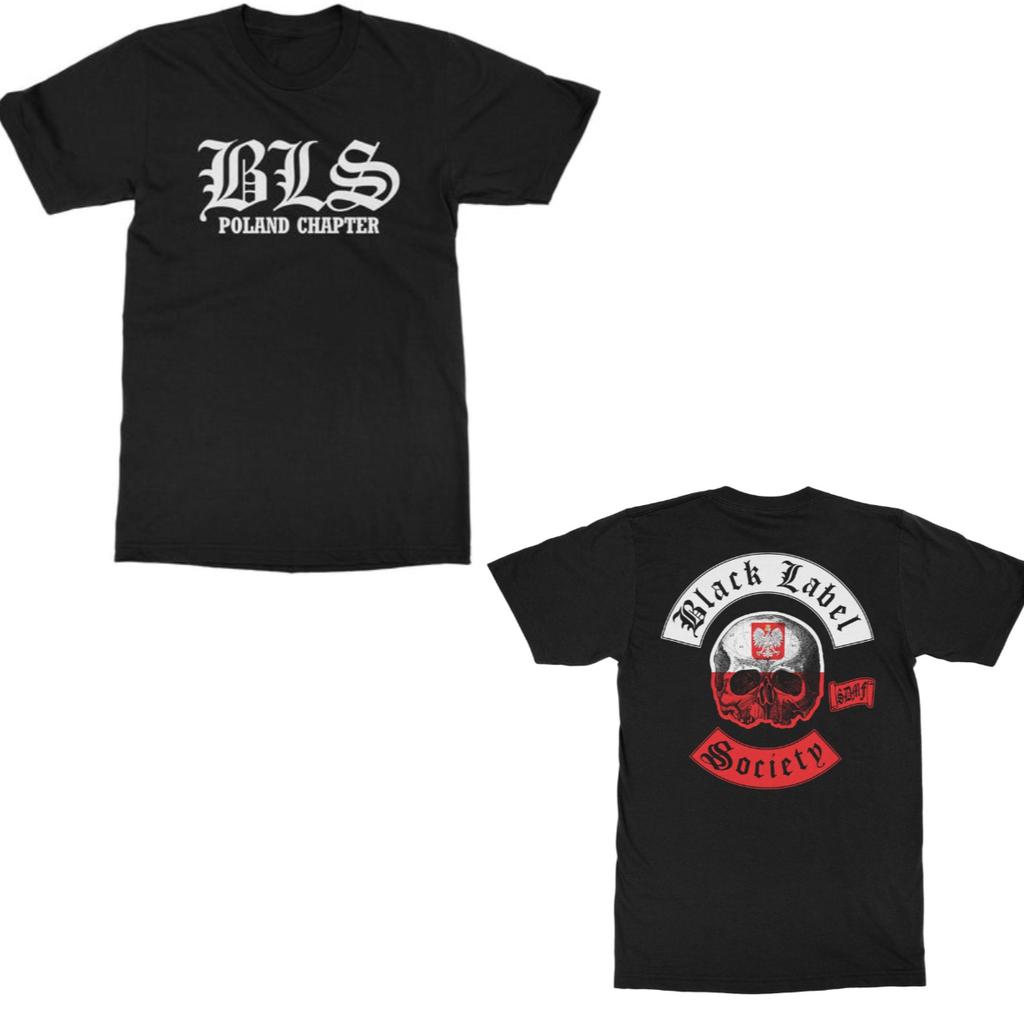 Pop Black Label Society Band Graphic Cotton T-shirt Unisex Summer Short Sleeve Fashion Brand Tee Luxury Casual Vintage Retro Top