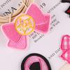 Embroidery Label Cute Bow Patch Sticker Children's Clothing Accessories Accessories Hand Account DIY Red Ribbon Embroidery Cloth Sticker