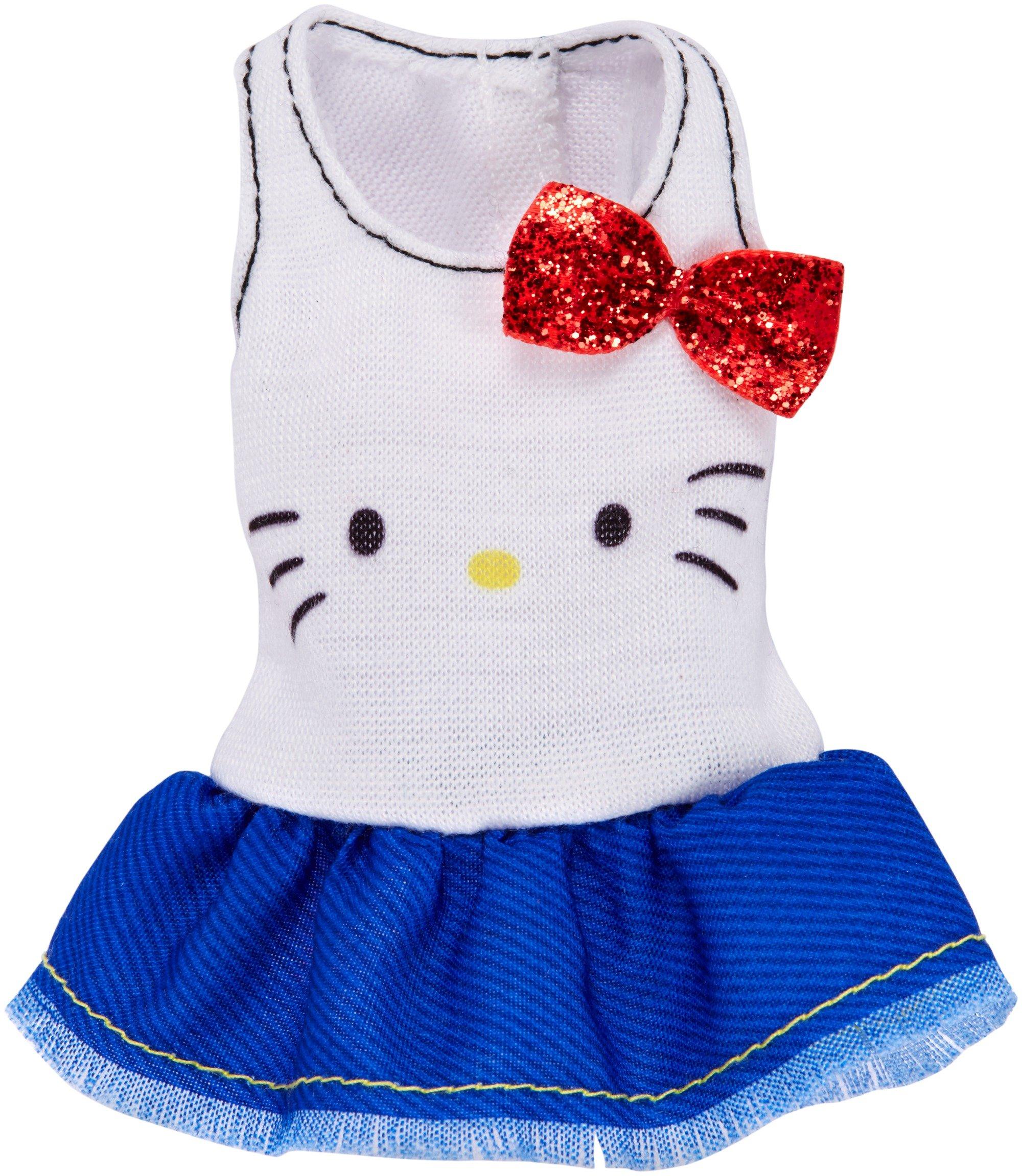 

Barbie Fashion Hello Kitty Майка с оборками и красной лентой