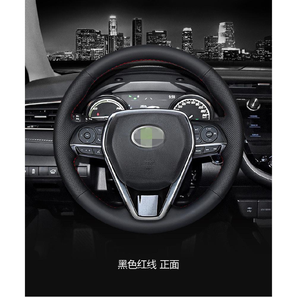 Hand Sewing Steering Wheel Cover For Toyota Camry 18-19 Avalon 18-2020 RAV4 2019