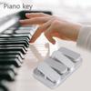Piano Keys Design Fidget Slider Rectangle Shape Fidget Push Card EDC Fidget Toys  ADHD Support
