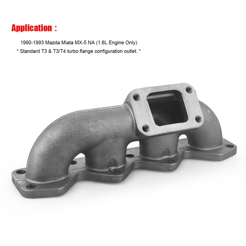 Mazda Miata MX-5 1990-1993 1.6L Cast Iron Turbo Manifold Header