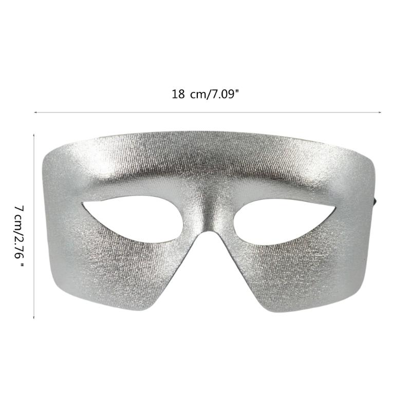 Halloween Party Mask Masquerade Mask Half Face Mask Evening Prom Mask for Men