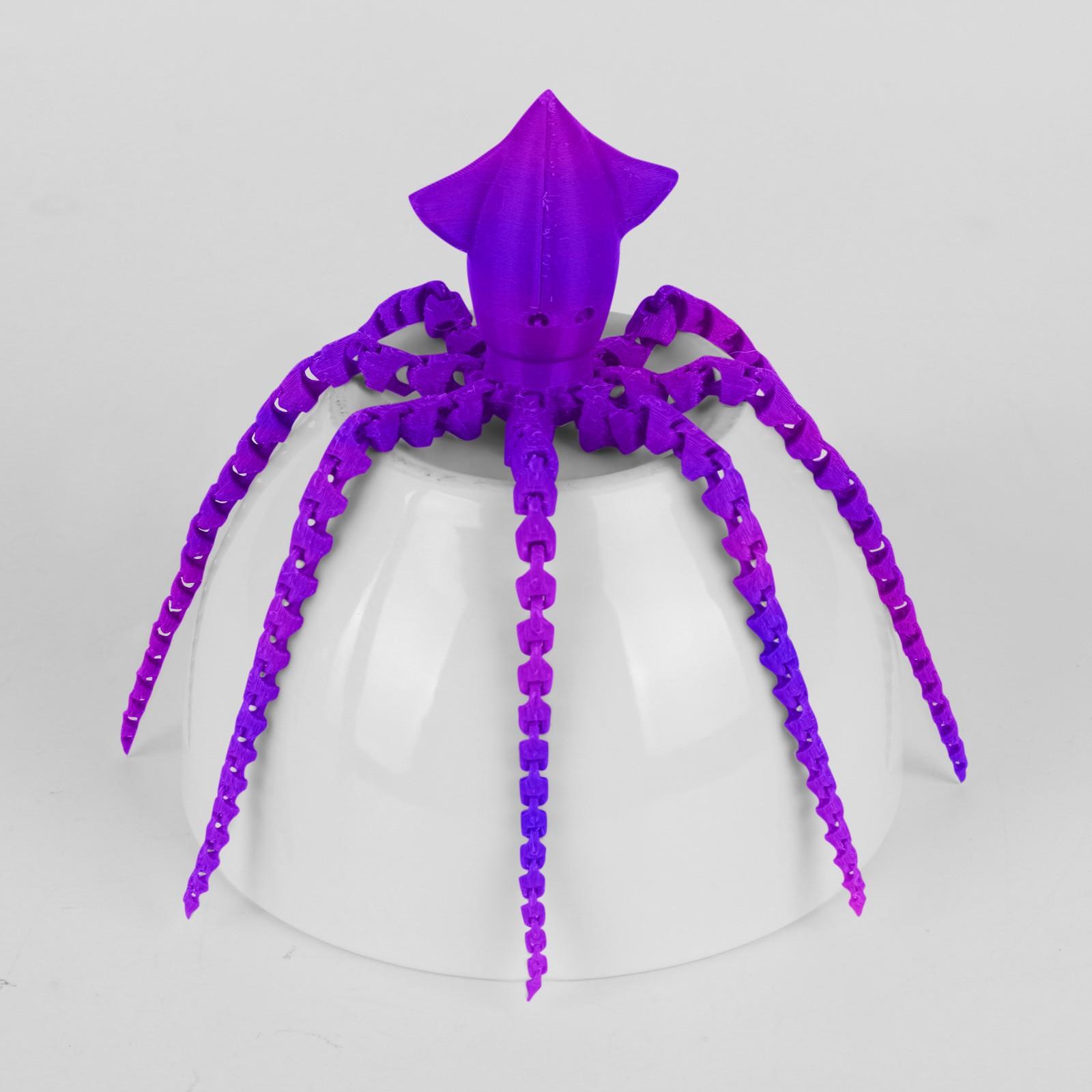 

3D-печать каракатицы 3D-печать шарнирная игрушка каракатицы игрушка для взрослых и детей загадочная игрушка каракатицы One Size