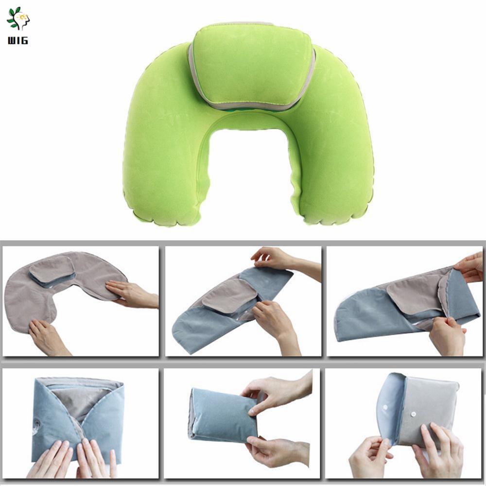 folding neck pillow