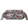 Fresh Floral Linen Sofa Throw Blanket Cover American Country Vintage One Piece All Season