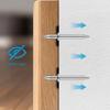 Zinc Plated Double Headed Invisible Nails Reversible Headless Nails 100/200pcs for Wooden Baseboards & Carpentry Projects