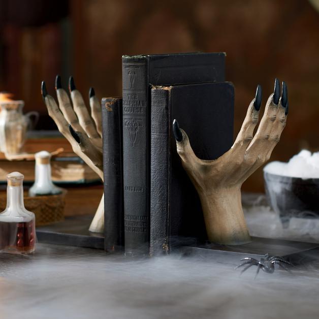 

Орнамент підставки для книжок Witchy Hand Resin Pair