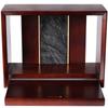 Inoriba Mini Buddhist Altar, Open Type [Made of Natural Wood] Modern, Compact, Furniture-Style Buddhist Altar for Home Memorials (Brown)