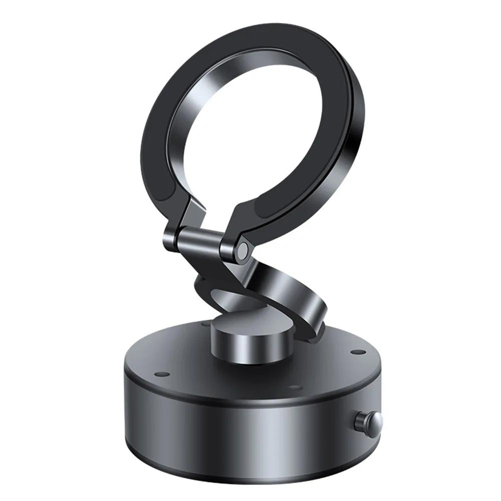 Magnetic Car Phone Holder Car Phone Bracket Tri-fold Foldable Phone Stand Hands Free Smartphone Support for Smartphone