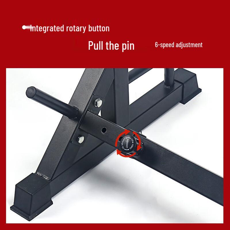 Adjustable Squat Rack with Weight Bench