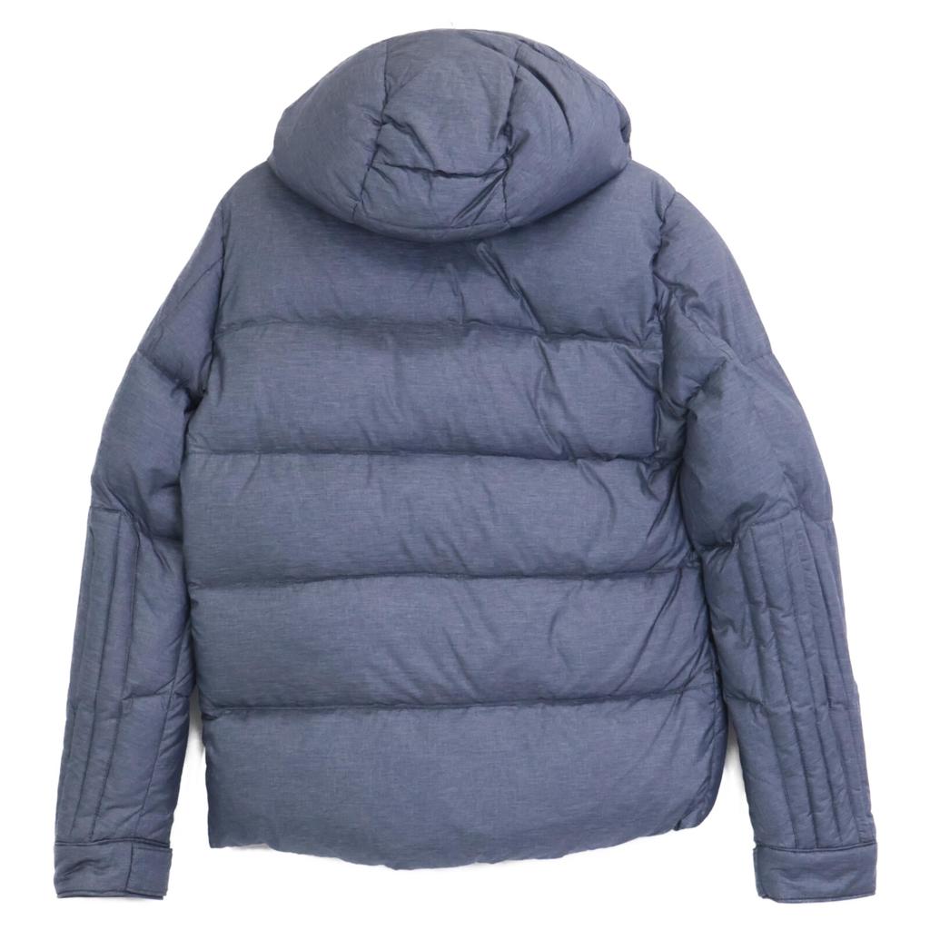 Moncler HAVOC Hooded Down Jacket 1 blueUsed