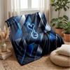 Tottenham Hotspur Theme Blanket Soft Flannel Blanket Plush Throw Blanket Cozy Sofa Bed Blanket for Home Decor