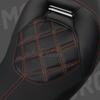 Motorbike Driver Solo Seat Cushion Passenger cushion For Harley Touring CVO Street Glide Road King Special Classic 2009-