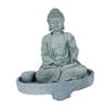 Buddha Incense Holder Figurine Zen Stand Craft Ornament for Shelf Tabletop Living