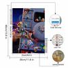 DIY Diamond Painting A Thrilling Trip Cross Stitch Kit Mosaic Art Diamond Painting Full Circle Diamond Home Decoration