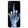 For Xiaomi Redmi 13C 4G Case Animals Painted Black Bumper Silicon TPU Coque for Redmi13C 4G 13 C Shockproof Covers Wolf Soft Bag