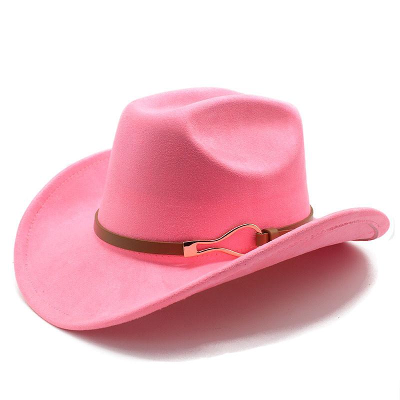 Knot Fedora Hat With Wool Blend Fabric For Winter Men Women Fashion