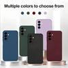 Noble Fashion Solid Colour Shockproof Protective Liquid Silicone Case For Samsung Galaxy A36