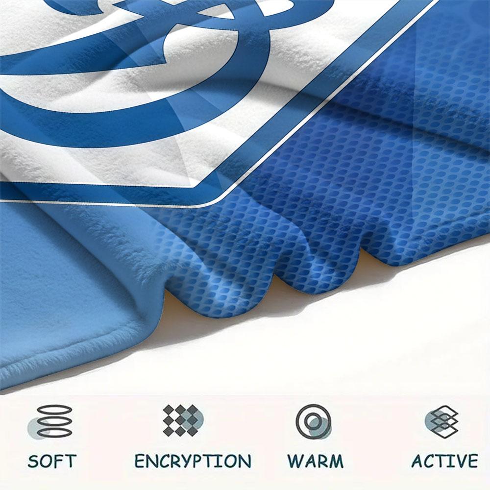 1PC Dynamo Moscow Spirit Blanket, High Quality Comfortable for All Seasons, Home Decor, Warmth and Comfort