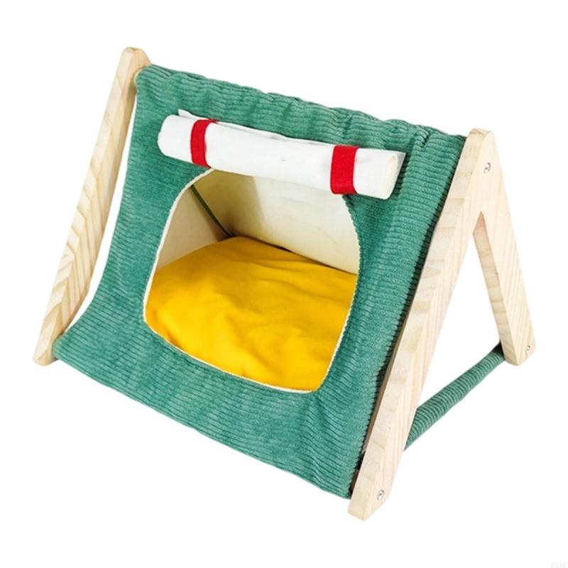 Hamster Rodents Shelter Toy Gerbil Habitat Soft Hideouts Toy Bed for Ferrets HX6C
