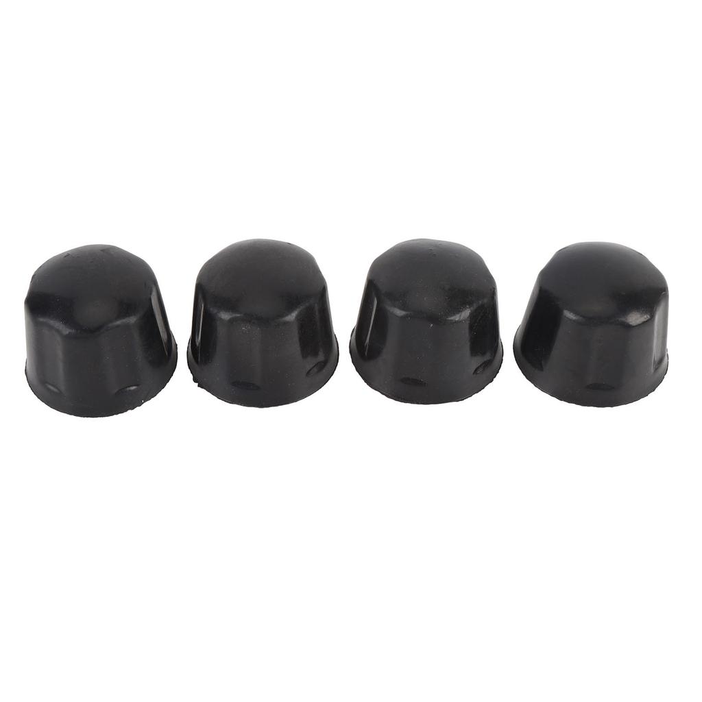 4Pcs Rubber Wheel Rim Dust Cover Cap 42mm Water Resistant for 110cc 125cc 250cc 300cc ATV Quad Go Kart Rim Wheel