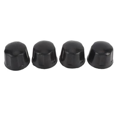 4Pcs Rubber Wheel Rim Dust Cover Cap 42mm Water Resistant for 110cc 125cc 250cc 300cc ATV Quad Go Kart Rim Wheel