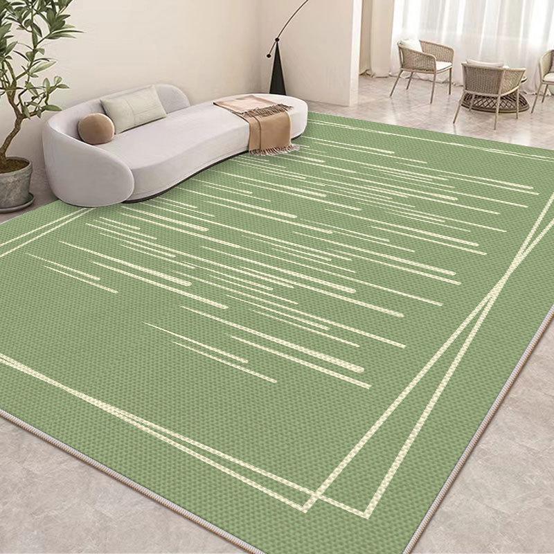 

Дышащий ковер из ледяного шелка: Современный ковер для гостиной/спальни, впитывающий пот и стильный, для диванов и журнальных столиков 200*250cm