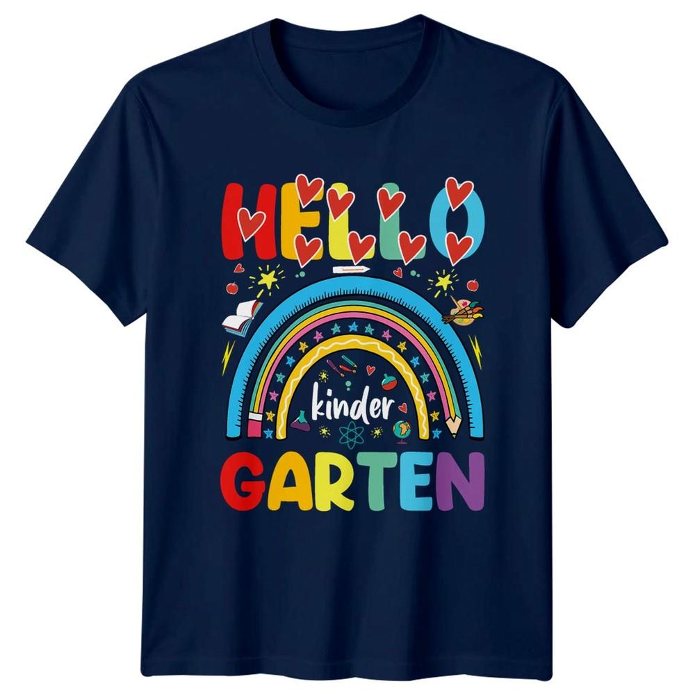 Hello Kinder Garten TShirt Kindergarten School Back To School