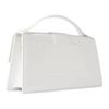 Jacquemus Logo Flap Crossbody Bag With Built-In Pocket Women Handbags White Black JVM1681958978719