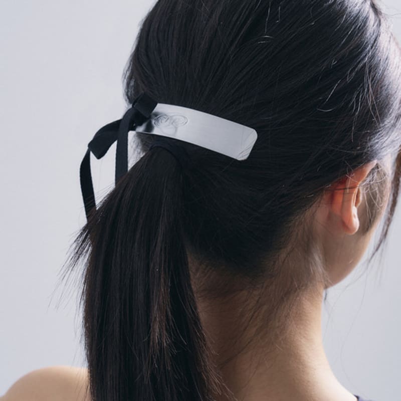 SENTIMENTS NO.440 [SILVER] RIBBON KONT XL HAIR pin