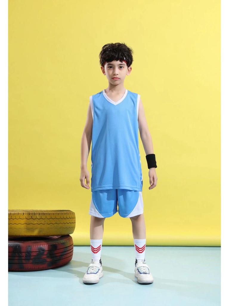 Kids' Basketball Jerseys: Sports Hall, School Training, Competition & Performance Uniforms with Custom Printing