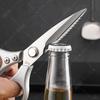 Cuchillo de Cocina de Acero Inoxidable Tijeras Multifuncionales para Alimentos Tijeras para Huesos de Pollo Cuchillo para Matar Pescado Cuchillo para Carne para Barbacoa