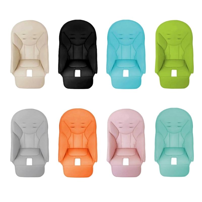 Travel PU Leather Baby Chair Cover Dinning Chair Seat Cushion for High Chairs Comfortable and Protective