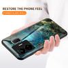 For Realme GT Neo 5 5G/GT3 5G Tempered Glass+PC+TPU Back Cover Marble Pattern Phone Case