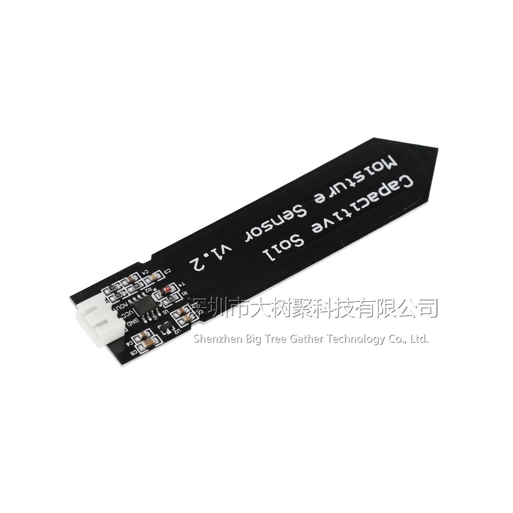 SUNLEPHANT Capacitive Soil Moisture Sensor - Corrosion-Resistant, Wide Voltage, Includes Wire