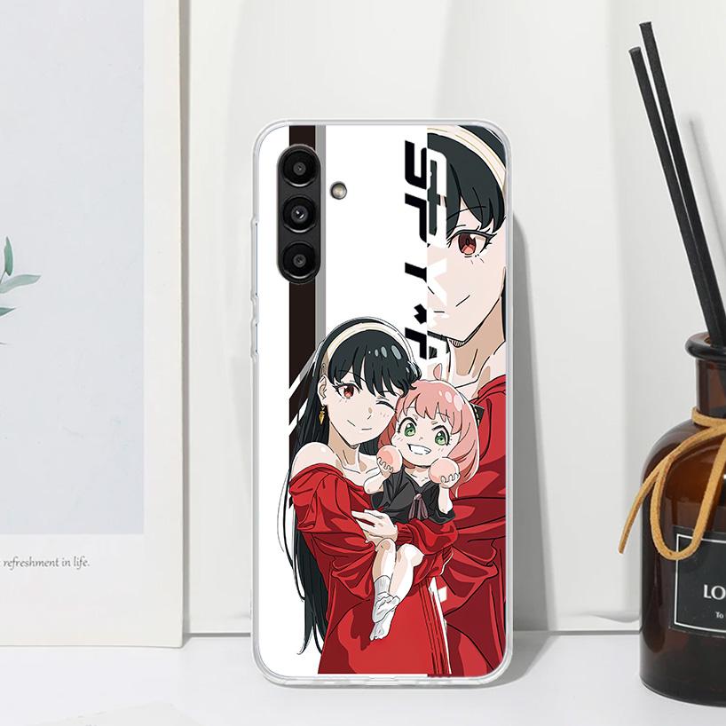Anime Spy Family Anya Phone Case For Samsung Galaxy A17 A37 A57 A16 A26 A36 A56 A15 A25 A35 A55 A14 A24 A34 A54 A13 A23 A33 A53
