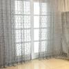 Light Luxury Window Screen Bedroom Living Room Balcony Light Transmission Blackout Embroidery Embroidery Gauze Curtain Dream Modern