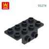 78Pcs/lot 93274 Bracket 1 x 2 - 4 Block Moc Hue Attachments Works With featuring Brick DIY Children's Plaything Assembly Components