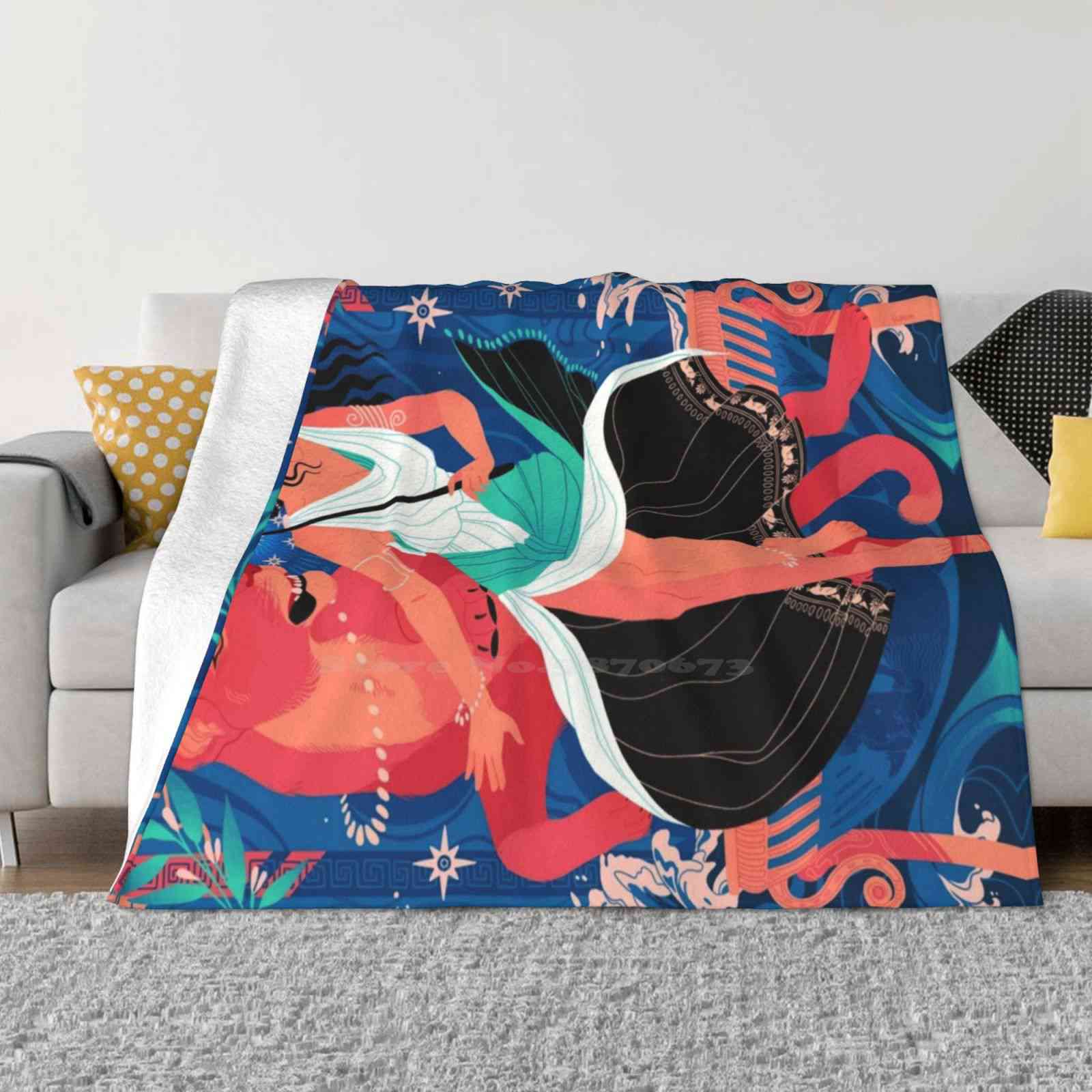 Цирцея Тренд Стиль Забавный Модный Мягкий Плед Цирцея Кирка Древняя Греция История Древнегреческого Искусства Греческая Мифология Женщины В 30x40in